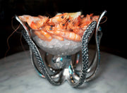 Mini Octopus Stand & Glass Bowl