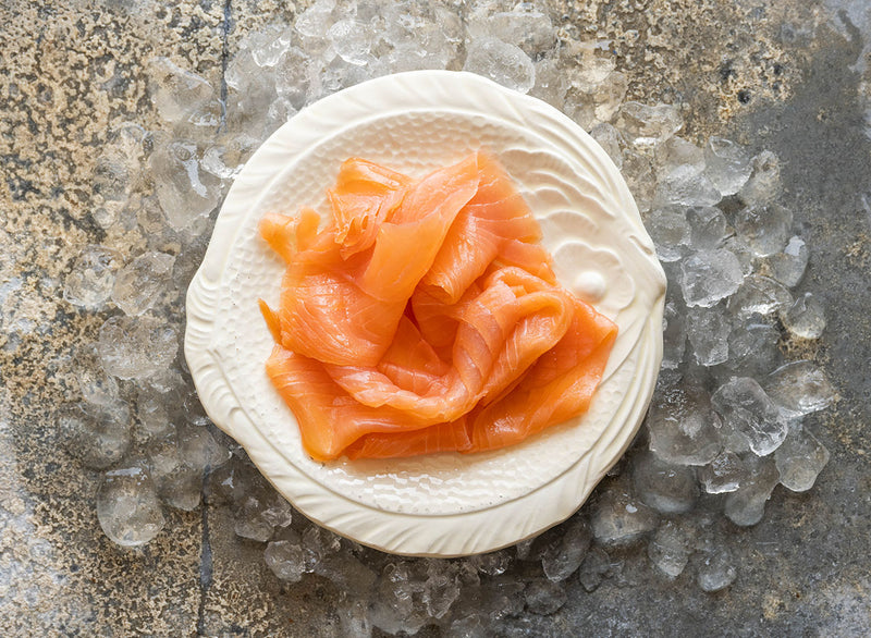Smoked Salmon Long Cut