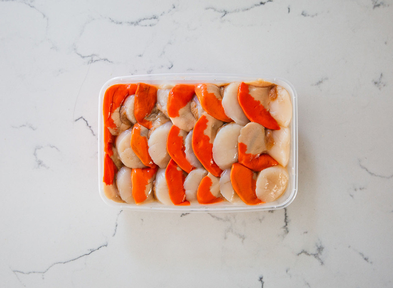 Fresh Scallops in Shells - Fresh Seafood Online - Wright Brothers
