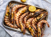 Raw Shell-on King Prawns