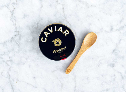 Caviar spoon, Wooden