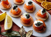 Whole Side of Long Sliced Smoked Salmon