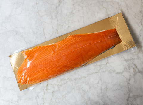 Whole Smoked Side of Salmon Gift Box with Apron