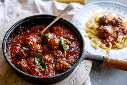 Meatballs and Spaghetti