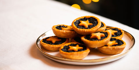 Mince Pies with Cuttlefish and Black Ink
