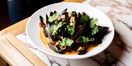 Thai Red Curry Mussels