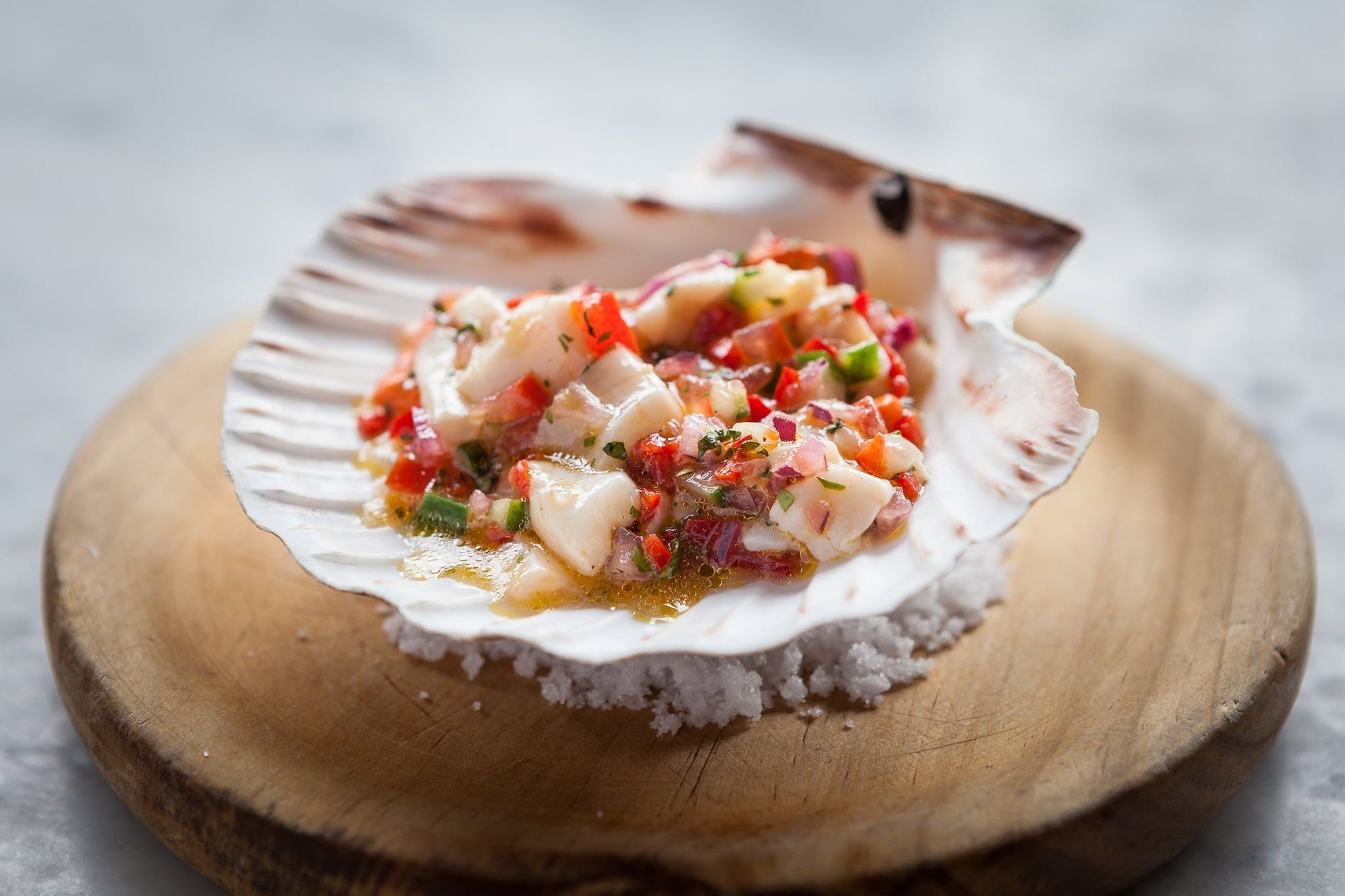 Fresh Scallop Ceviche Recipe Wright Brothers Home Delivery