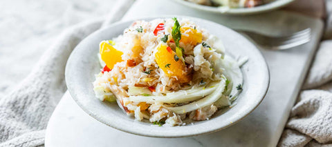 Crab, Fennel and Orange Salad