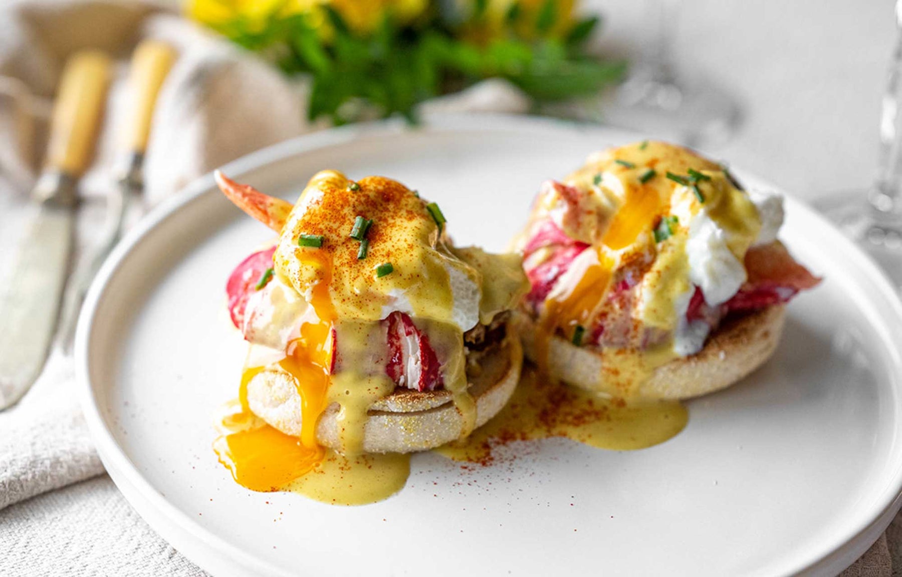 Lobster Benedict Recipe Wright Brothers Home Delivery