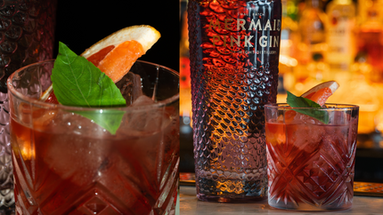 Mermaid Pink Gin Negroni