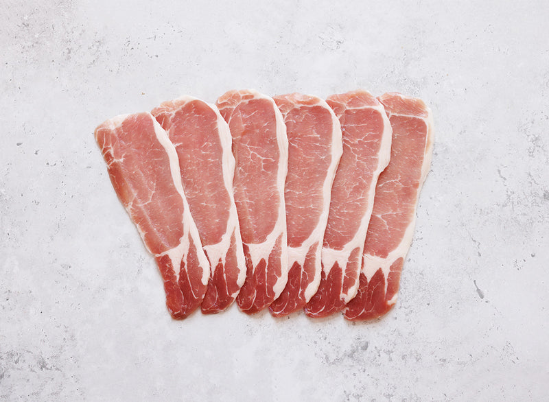 Unsmoked Back Bacon (Frozen)