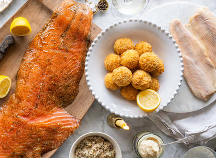 Brown Crab Meat Arancini