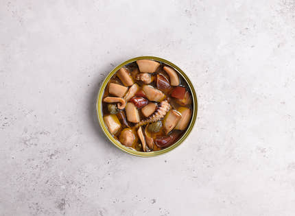 Sea Sisters Cuttlefish Caponata With Basil & Pine Nuts