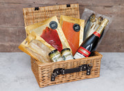 Luxury Smoked Fish Hamper with Champagne