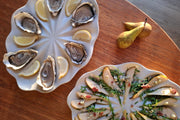 Dozen Oyster Serving Plate