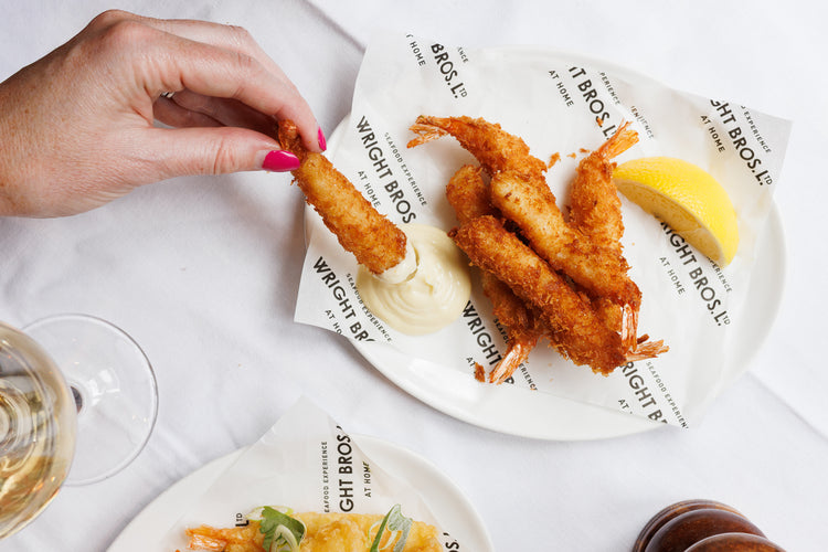 Breaded Torpedo King Prawns