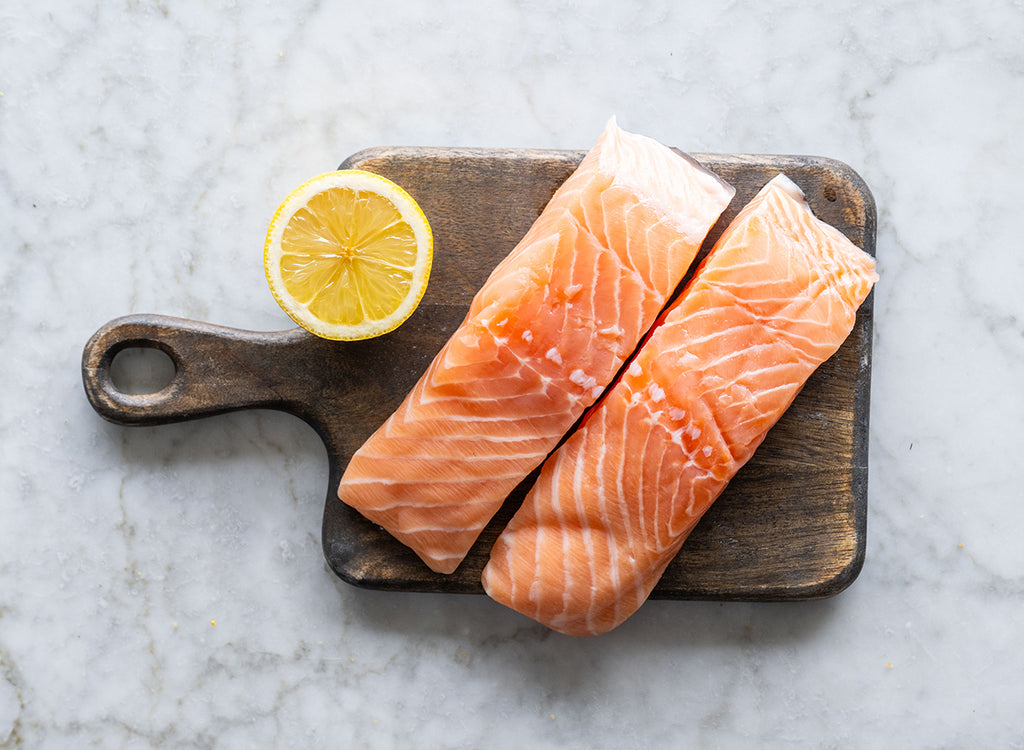 Salmon Portions – Fresh Fish Online - Wright Brothers Home Delivery
