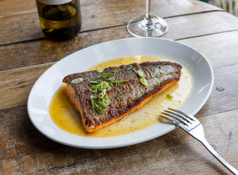 ChalkStream Trout Side