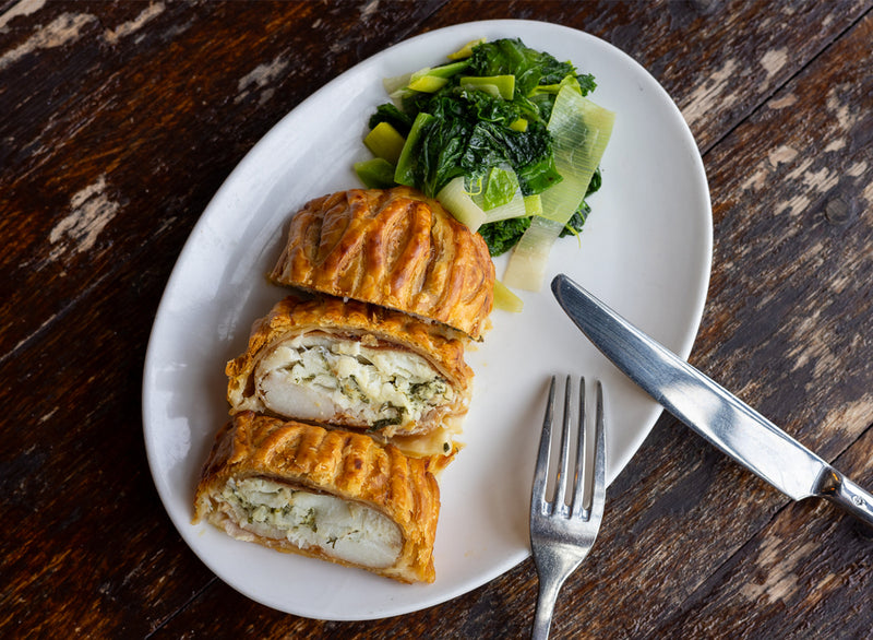 Cod Wellington for 1