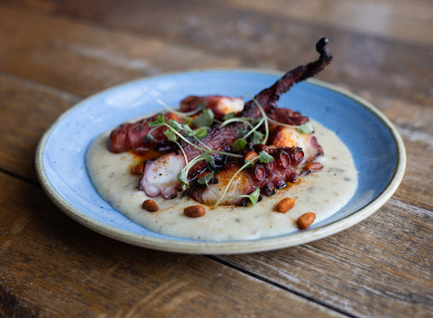 Cooked Whole Octopus