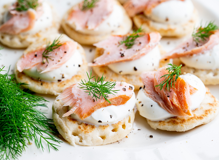 Hot Smoked Salmon Portion