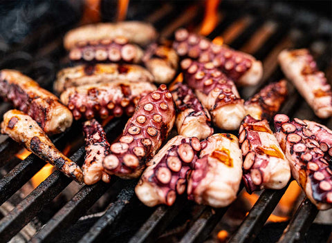 Cooked Whole Octopus