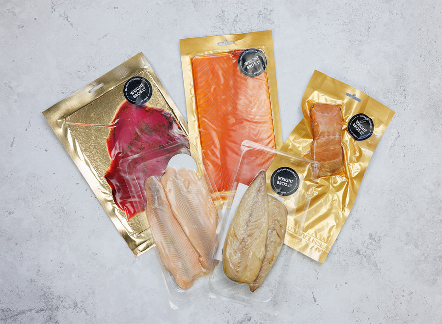 Seafood Box, Prepared Smoked Fish Box– Wright Brothers Home Delivery