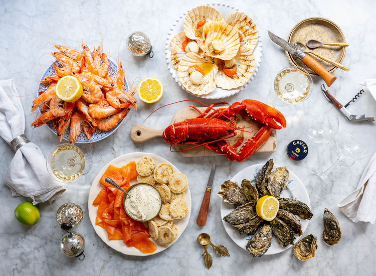 New Year Oyster & Lobster Box