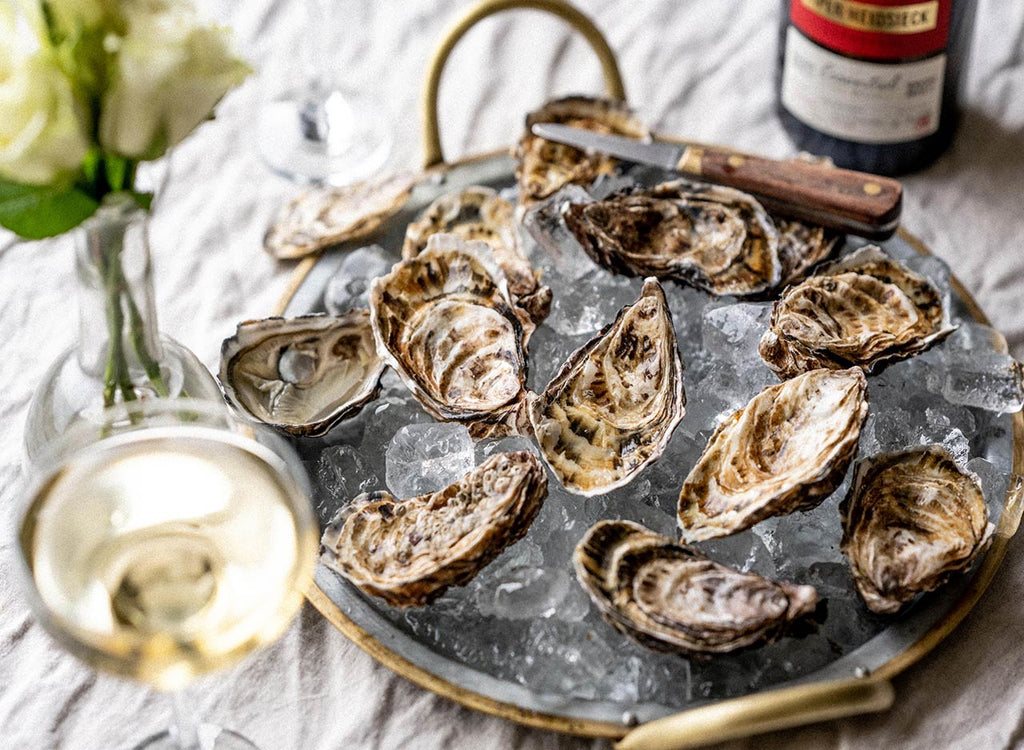 Oyster Gift Box With Piper-heidsieck Champagne - Wright Brothers Home 