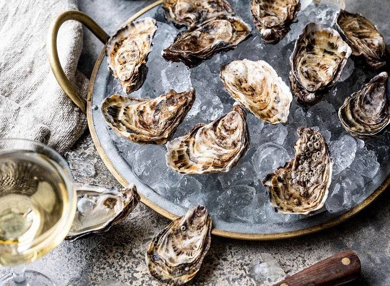 Oyster Gift Box with Muscadet Wine