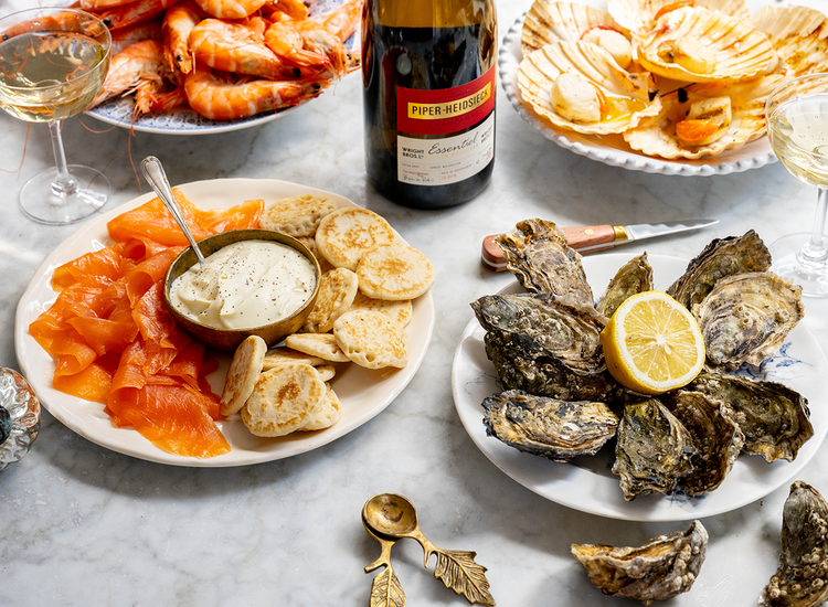 New Year Oyster & Lobster Box