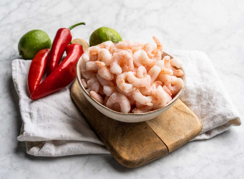 Coldwater Peeled Prawns (Frozen)