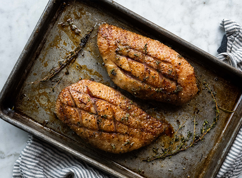 The Salcombe Meat Co. Large Duck Breasts (frozen)