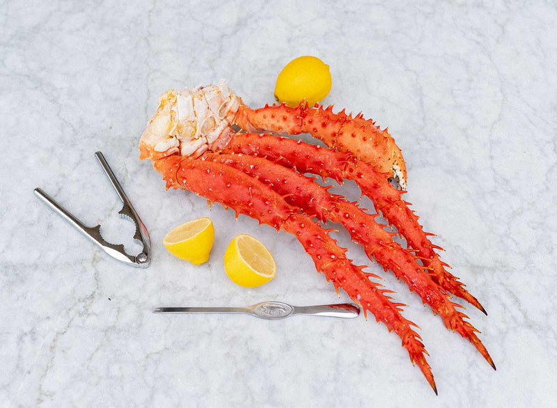 Alaskan King Crab leg cluster, frozen (1kg)