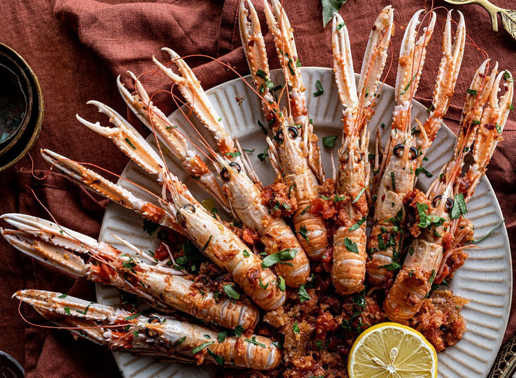 Raw, Scottish Langoustines
