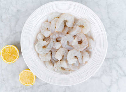 Raw Peeled Prawns
