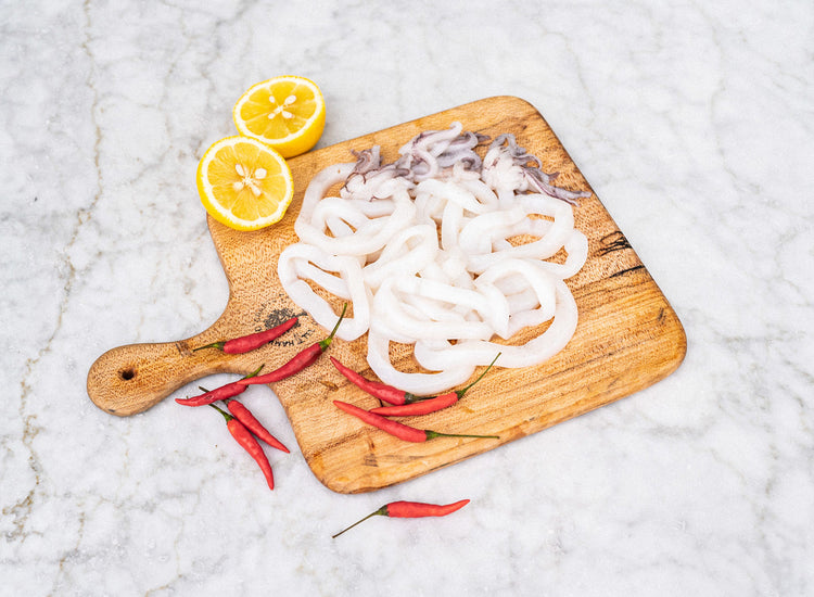 Cleaned Squid