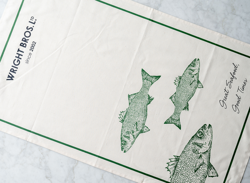 Luxury Fish Tea Towel