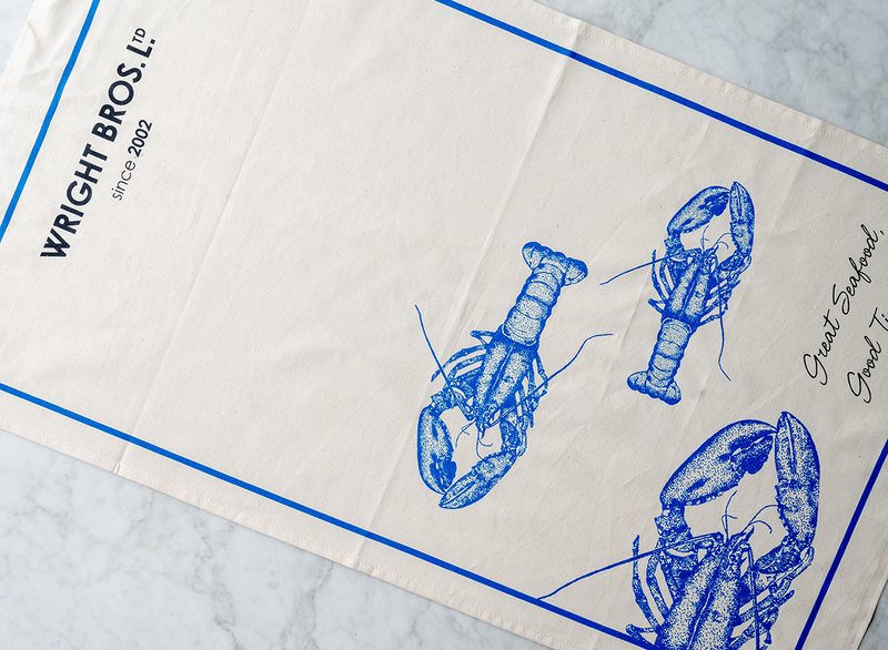 Luxury Lobster Tea Towel